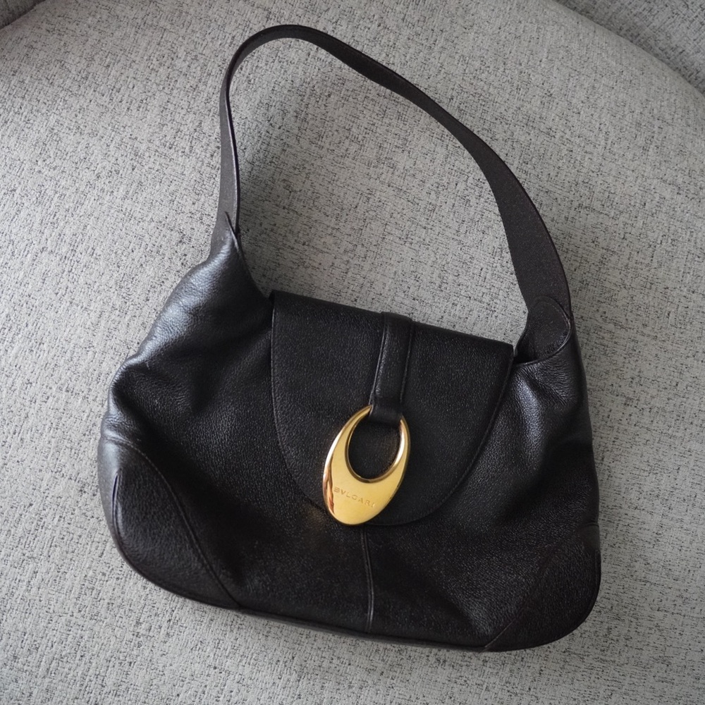 BVLGARI Leather Shoulder Bag